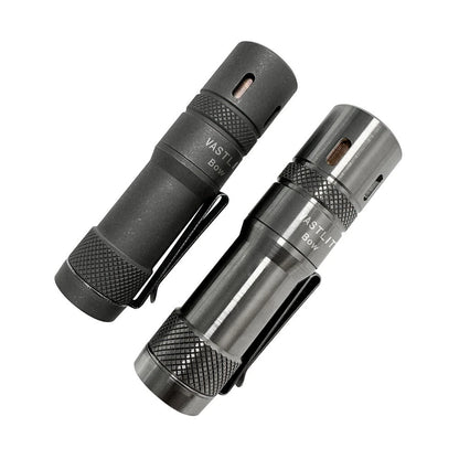 Vastlite BOW 750 Meters Compact EDC LEP Flashlight with 18350 Battery, 280LM Long Range Portable Powerful LEP Spotlight USB Rechargeable Thrower Flashlight