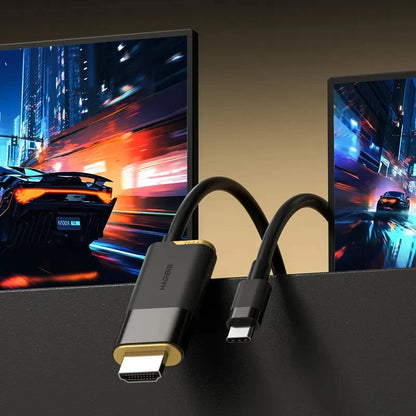 Hagibis SWC10 USB-C to HD Cable 8K 60Hz 4K 144Hz Switch 2 Steam Deck ROG Ally Screen Mirroring Adapter Cables with Support PD100W Fast Charging