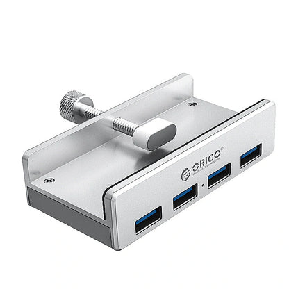 ORICO MH4PU-P 4 in 1 USB 3.0 Hub Docking Station USB Adapter with Power Supply 5Gbps Fast Data Transmission for Laptop Phone Accessories