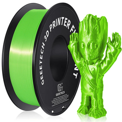 [EU/UK Direct]Geeetech PLA Silk Multi Colors 3D Printer Filament 1.75mm 1kg/roll Shiny Finish High Compatibility Anti-Warping Vacuum Sealed