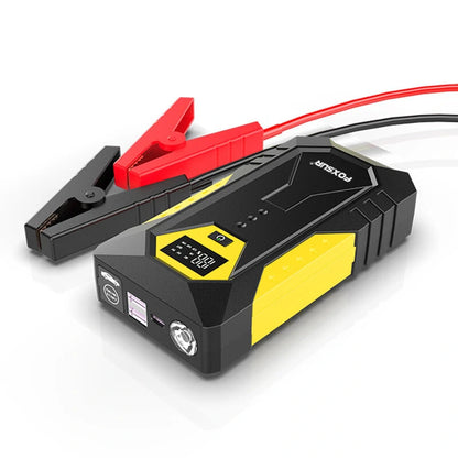 FOXSUR 26800mAh Jump Starter Power Bank 12V 800A Peak Current Car Emergency Startup Power Supply With LED Light