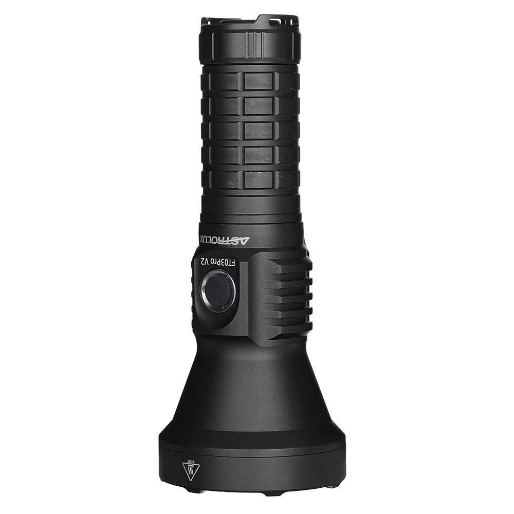 Astrolux FT03 Pro V2 SFT90X LED 6100LM 1411M High Lumen Thrower Flashlight USB-C Rechargeable Power by 26650 Battery Powerful LED Torch Upgraded High Performance Stepless Dimming LED Strong Search Light