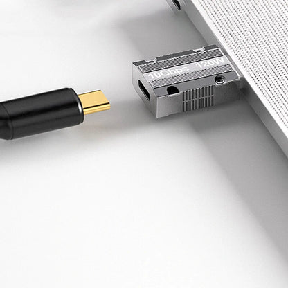 120W Type-C to USB3.0 OTG Adapter 10Gbps High-speed Transmission USB Male to Type-C Female Connector for Mobile Phone PC Laptop Tablet