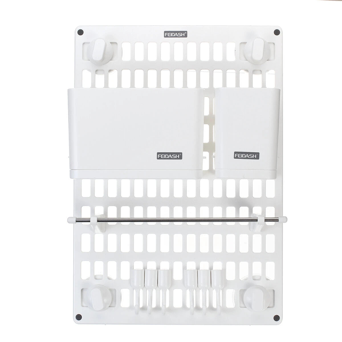 Kitchen Spice Rack Cabinet Organizer Wall Door Mount Storage Shelf Holder DIY