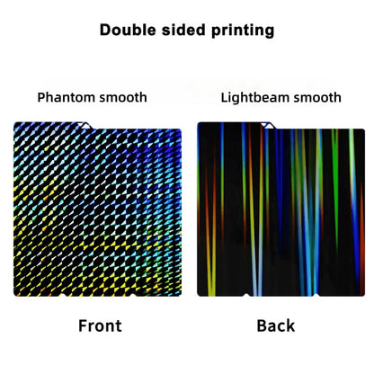 for Anycubic Kobra S1 Plate Pei Sheet 264x276mm Textured Kobra S1 Combo Build Plate Double Sided Peo Pet Pey Kobra S1C Bed