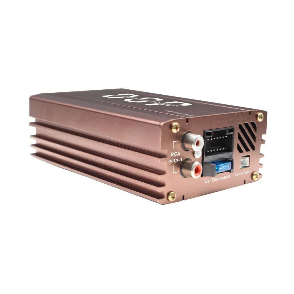 DSP 4 Channels 20-20kHz Car Amplifier Audio Processor Fan Style 4 Maximum Stable Load Mobile APP Control