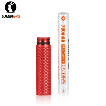 Manker E02 III 560 Lumen EDC Pocket Flashlight LED Torch Light 10440/AAA Battery Power Flashlight Mood Light with Magnetic Tail