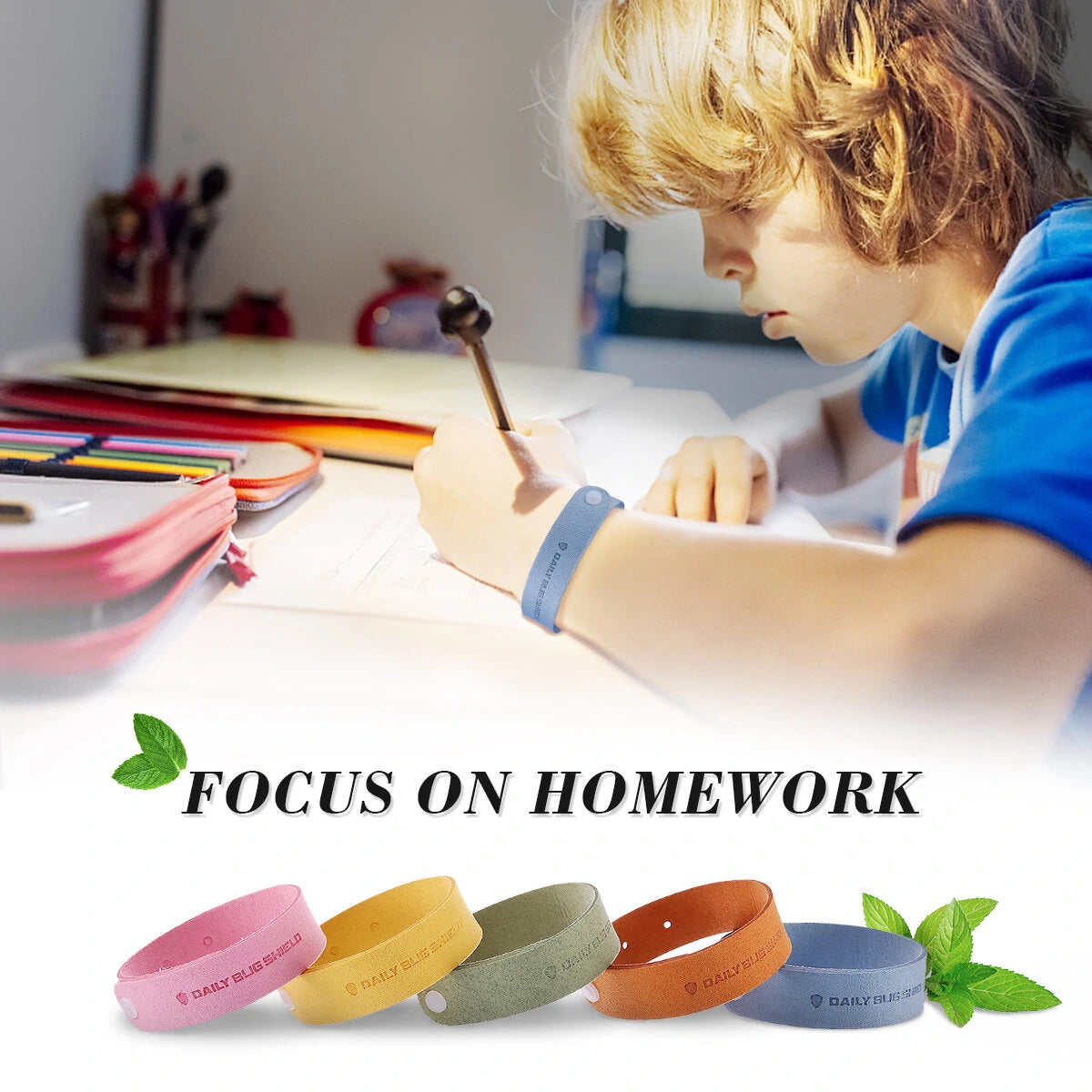 Anti Mosquito Insect Repellent Bracelet DEET Free Wrist Band Bug Repeller Mozzie