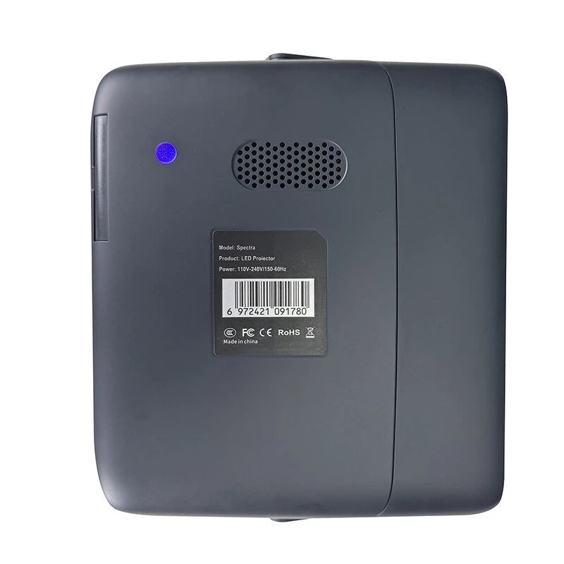 [Netflix Certified EU Direct]Everycom Spectra 1080P LCD Projector 1200 ANSI Native Full HD 4K Supported Auto Focus Keystone Correction WiFi 6 Bluetooth 5.2 2GB+32GB Linux OS Smart Home Cinema Theater