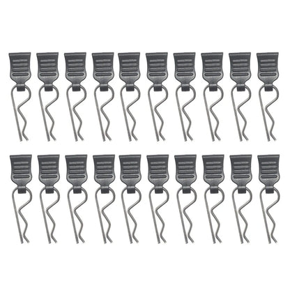 12PCS/20PCS/30PCS RC Car Parts Body Shell Clips Buckle for 1/20 1/24 Vehicles Models Spare Universal Accessories