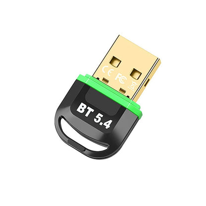 Bakeey BR04 bluetooth 5.4 USB Adapter Transmitter Receiver Wireless USB bluetooth Audio Adapter Dongle Free-driver for PC Computer Laptop