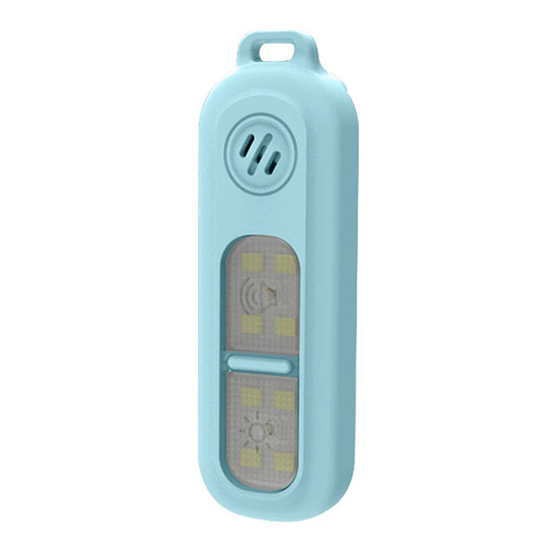 AF-2006 Self Protection Personal Alarm LED Keychain Flashlight 130dB Loud Siren with Illumination/Flash Light for Running Cycling Night Jogging Outdoor Activities Security Keychain