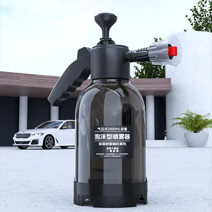2L Car Washer Handheld High Pressure Foam Car Wash Liquid Spray Bottle Hand Pump Foam Sprayer for Car Window/Body Cleaning