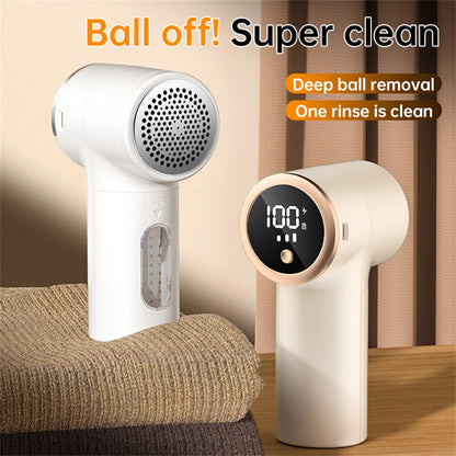 Tevorex Portable Electric Fabric Shaver with Digital Display,USB-C Rechargeable,2-Hour Fast Charge Lint Remover