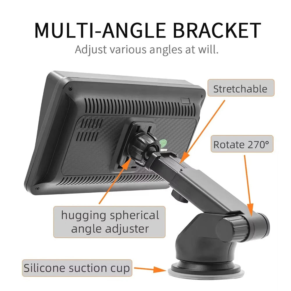 B5300 7inch 1024x600 Touch Screen Car Radio Multimedia Video Player Wireless Carplay And Wireless Android Auto