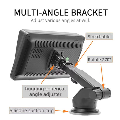 B5300 7inch 1024x600 Touch Screen Car Radio Multimedia Video Player Wireless Carplay And Wireless Android Auto