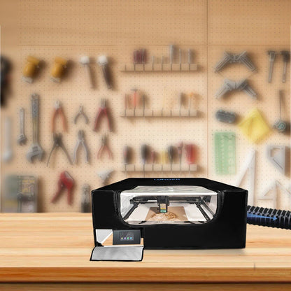 [EU/US Direct]LONGER Laser Engraver Enclosure for Longer RAY5 27.5x27.5x12.99 Inches Heat Resistant Large Space Dust Proof Noise Reducing Flame Retardant Protective Cover