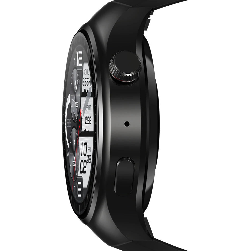 [Flagship 2024]Zeblaze Thor Ultra 4G 1.43 inch AMOLED 466*466 pixels HD Display Smart Watch 16GB Android OS Google Play Stainless Steel Wristband Version