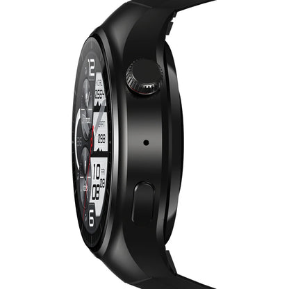 [Flagship 2024]Zeblaze Thor Ultra 4G 1.43 inch AMOLED 466*466 pixels HD Display Smart Watch 16GB Android OS Google Play Stainless Steel Wristband Version