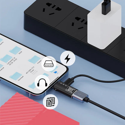 Type-C to Lightnings OTG Adapter Fast Data Transfer Fast Charging Supported Type-C Female To Lightnings Male Connector for Phone U Disk Earphones