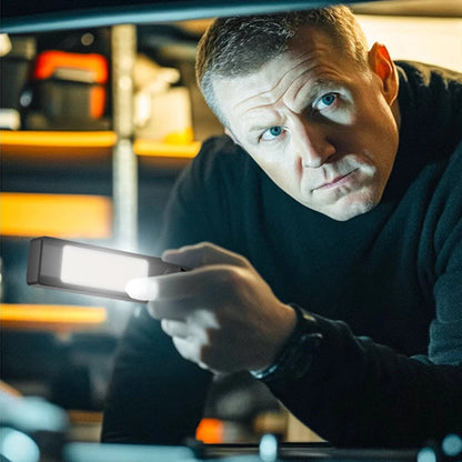 600LM Portable Flashlight UV Light 8 Lighting Modes Built In 1000mAh Battery Rechargeable Magnetic With Clip Emergency Torch Clip Pocket Light