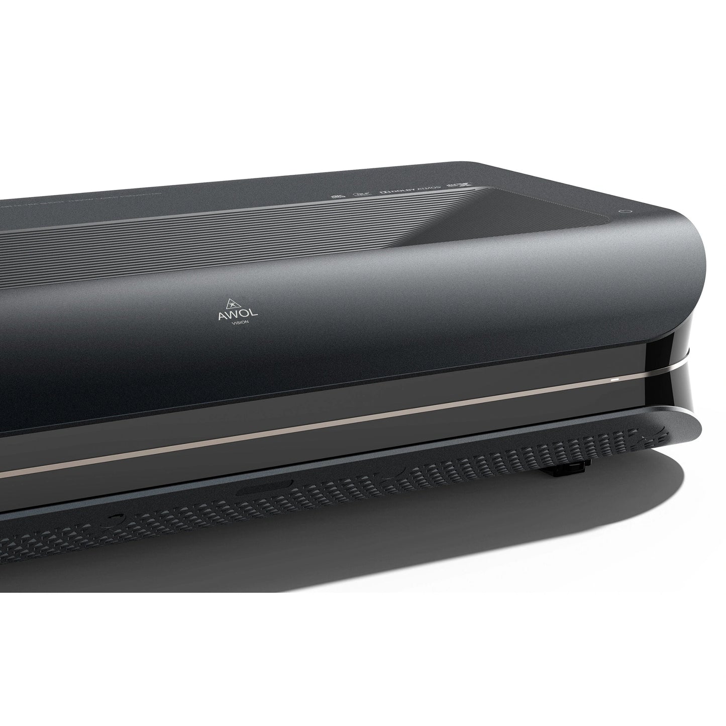 AWOL 4K 3D TRIPLE LASER PROJECTOR LTV-3500 Ultra Short Throw UHD DMD 150-Inch Screen Dolby Atmos 3500ANSI Lux HDR10+ Include Amazon Fire TV Stick 4K MAX Android 9.0 OS Home Cinema