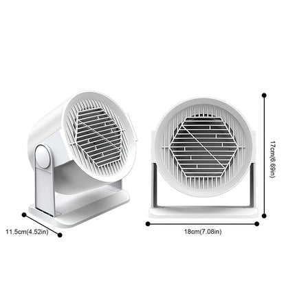 400W Portable Heater Fan Home Heater Heating Heater Shake Head Heater Household Small Electric Heater Desktop for Office Home