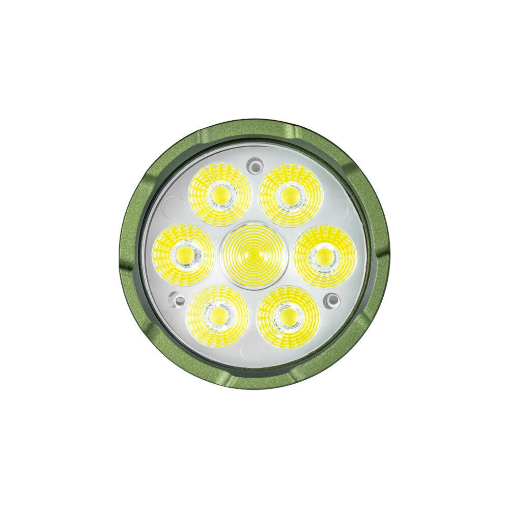 Lumintop AK36 7*LED Spotlight & Floodlight 4500LM High Lumen Powerful Flashlight With 26800 Battery USB C Rechargeable EDC LED Lantern Magnetic Tail Self Protection Light