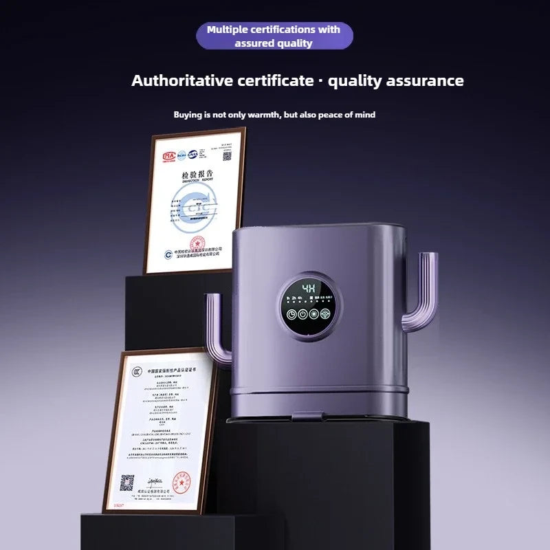 Multifunctional Wall Mounted Heater Portable Bathroom Electric Heater Clothes Drying Rack Fast Heating Desktop Heater with Remote Control