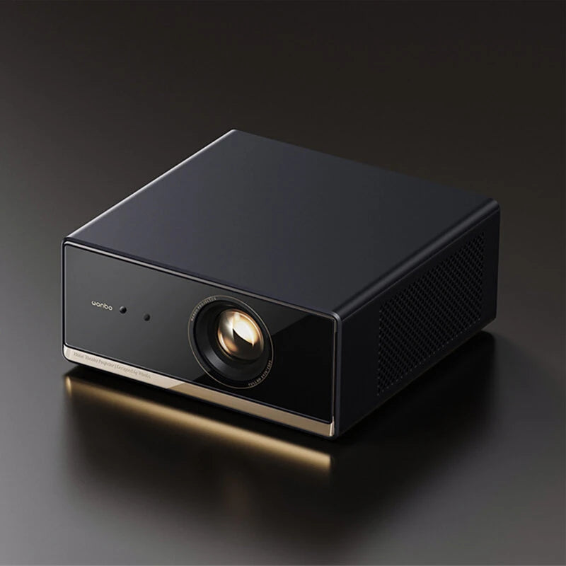 [Netfilx & Google TV Certified]Wanbo X5 Pro 1080P LCD Projector 1100 ANSI Lumens Google TV Integration Auto Focus Keystone Correction 4K Supported Dual Band WiFi 2+16G Built-in Dual 5W HiFi Speakers Home Theater Cinema