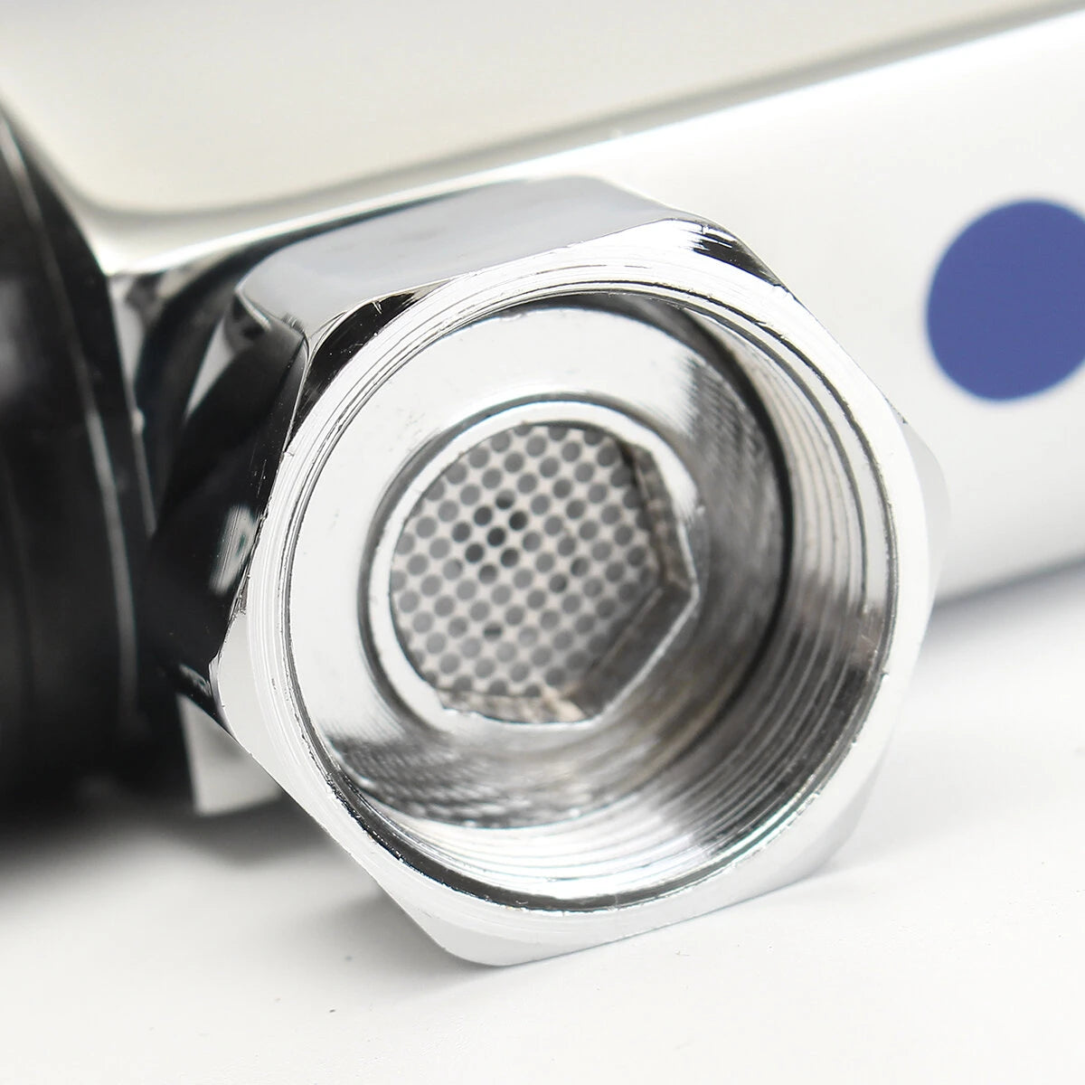 Bathroom Wall-mount Brass Thermostatic Shower Valve Bath Mixer Shower Control Valve Bottom Faucet 3/4" Thread Connector