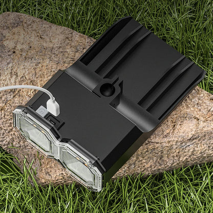 Solar Ground Light USB Rechargeable Outdoor Lawn Light Landscape Garden Light Solar Garden Waterproof Wall Light