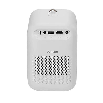 [EU Direct]Formovie Xming Q1SE LED Projector 250 ANSI Lumens 1080P HD Home Theater Projector Built-in 23W Speakers Screen Casting Support Front/Rear/Hoisting Projection Portable Outdoors Camping Beamer Projector with Remote Control