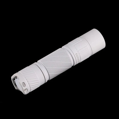 MAO Convoy S2+ 519A LED High CRI 18650 Flashlight Orange Peel Flooding Light 12 Groups Modes Compact LED Torch
