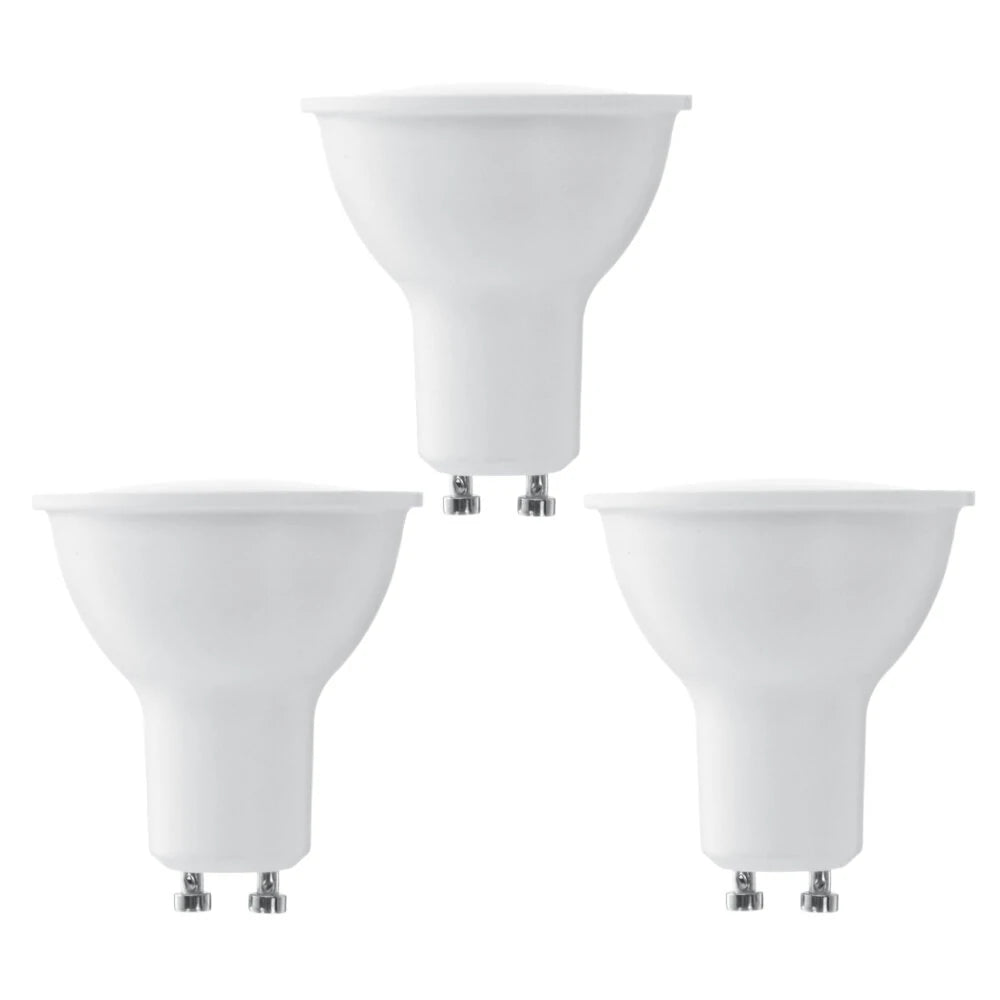 CROSIKO 5W GU10 RGB LED Light Bulb Works With Tuya WIFI Smart Alexa Google Voice Control Bluetooth Bedroom Lamp Bulbs Adjustable Light