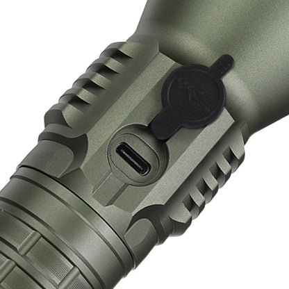 Astrolux FT03 Pro V2 SFT90X LED 6100LM 1411M High Lumen Thrower Flashlight USB-C Rechargeable Power by 26650 Battery Powerful LED Torch Upgraded High Performance Stepless Dimming LED Strong Search Light