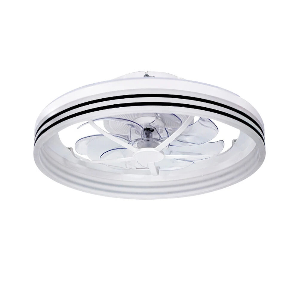 [EU Direct] Elfeland 50CM 93W LED Smart Ceiling Fan Light With 6 Wind Speeds Dimmable CCT 2700K~6500K Music Sync RGB Music Ceiling Lamp Fan APP & Remote Control