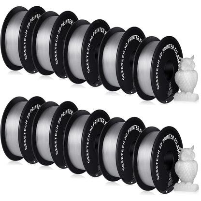 [EU Direct]Geeetech PETG 3D Printer Filament 1.75mm 10kg High Accuracy Clog-Free Bubble-Free Vacuum Sealed Compatible with FDM Printers