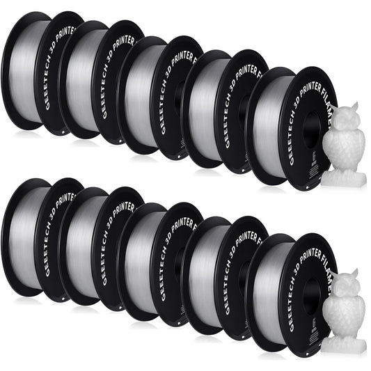 [EU Direct]Geeetech PETG 3D Printer Filament 1.75mm 10kg High Accuracy Clog-Free Bubble-Free Vacuum Sealed Compatible with FDM Printers
