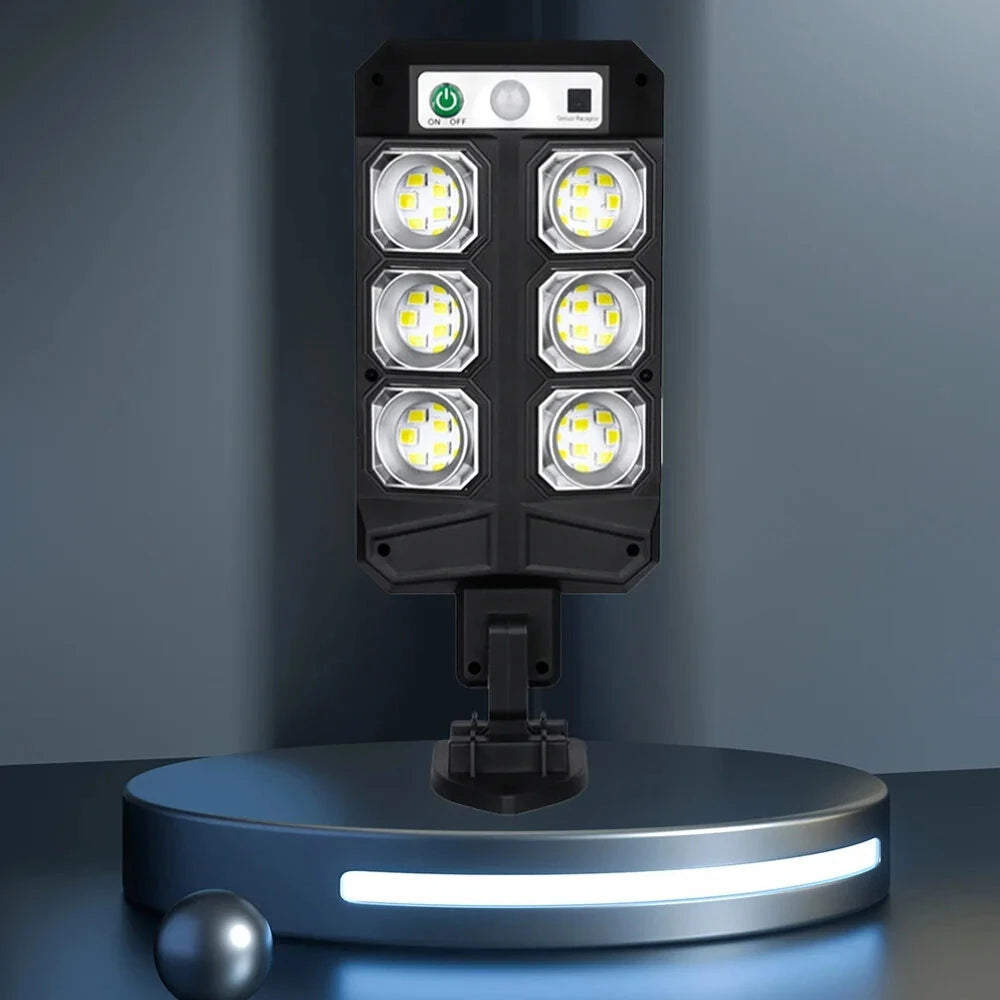 60LED Motion Sensor Solar Light Human Body Induction Garden Light Outdoor Waterproof Solar Outdoor Sensitive Motion Detection Street Lamp