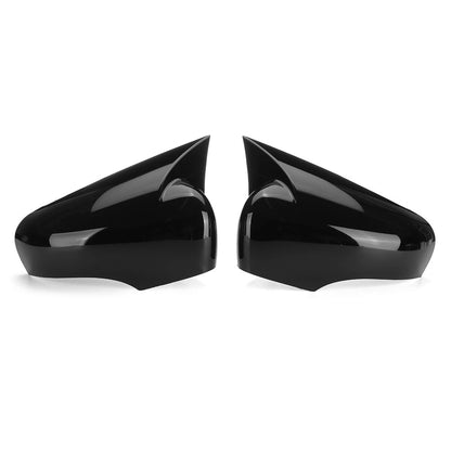 For Renault For Clio 4 MK4 2012-2019 Pair Rear View Mirror Cap Cover Direct Add-On Left & Right