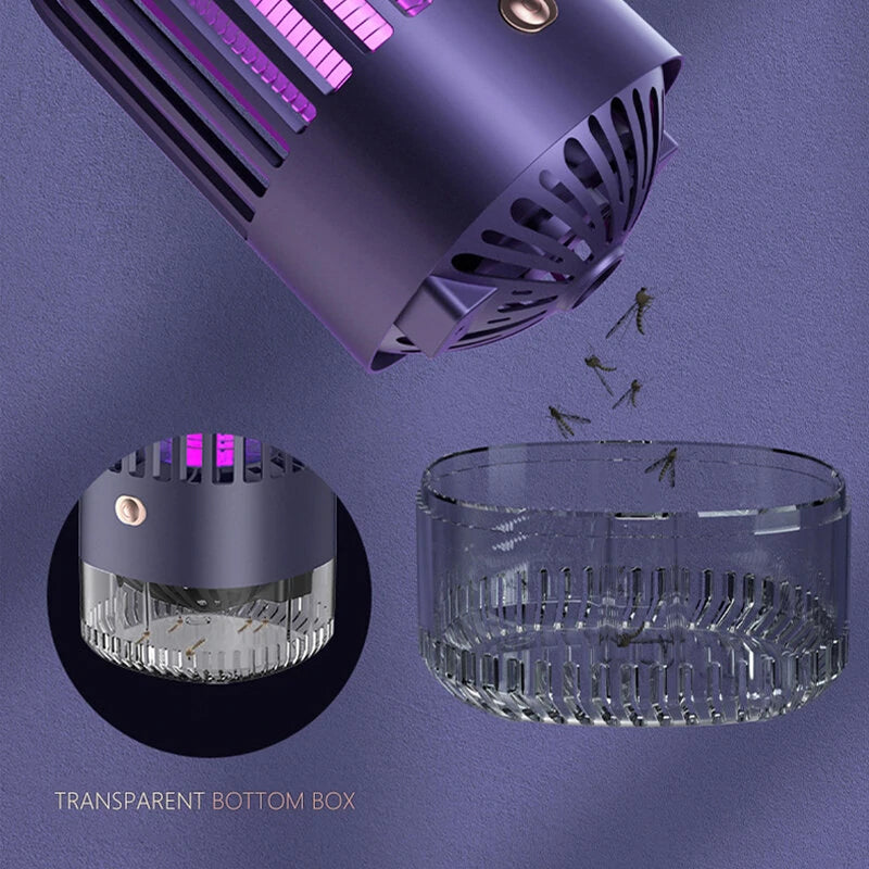 AGSIVO Plug-in Electric Mosquito Bug Zapper Mosquito Killing Lamp Fly Trap Fly Zapper For Home / Backyard / Patio