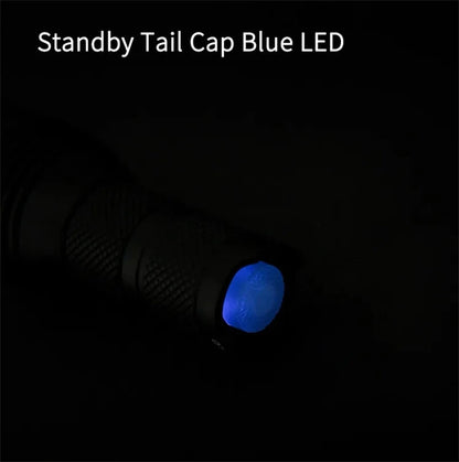 MATEMINCO X6S 3*LED 3000LM Ultra Bright EDC LED Flashlight Small Throw Flood Tactical Flashlight 18650 Battery Mini Torch Strong Searching Floodlight