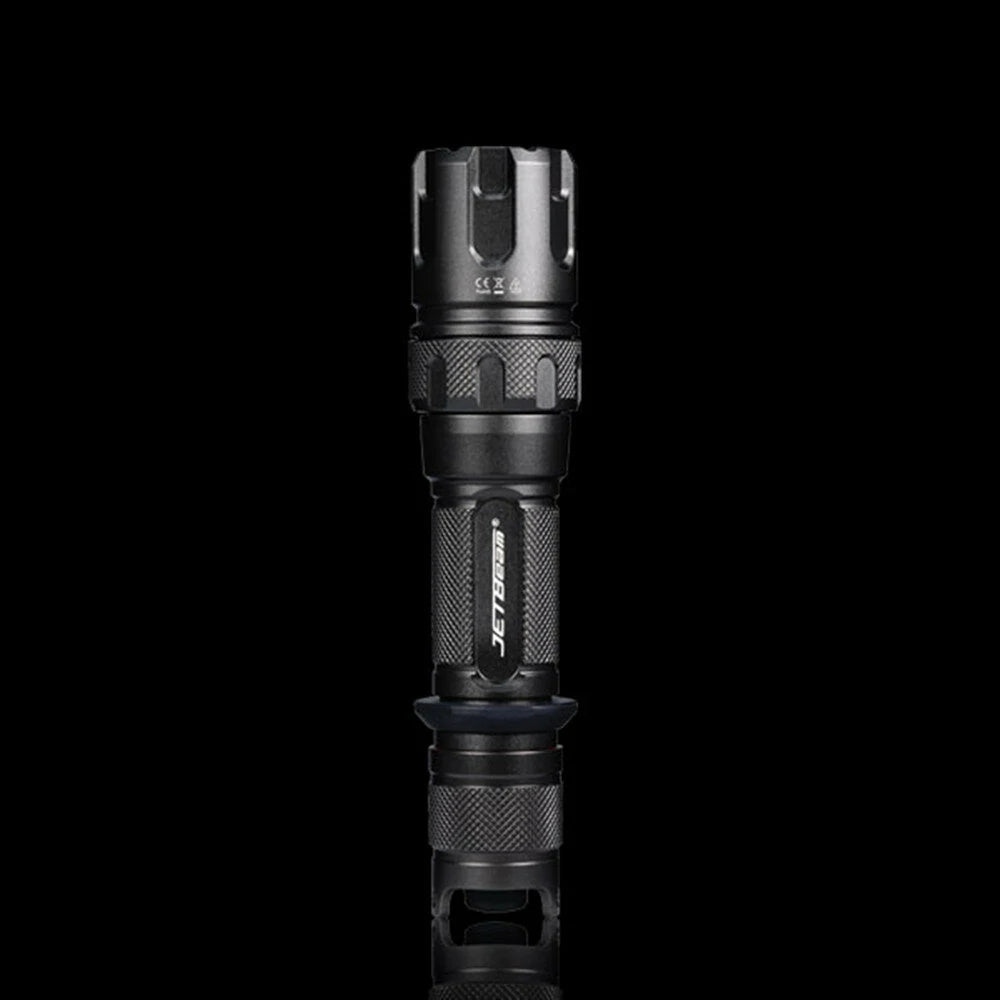 JETBeam RRT-M2S WP-T2 1KM Rotary Switch Long Throwing 480LM LEP Spotlight IPX8 Waterproof Tactical Search Flashlight With USB Charging 21700 Battery