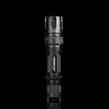 JETBeam RRT-M2S WP-T2 1KM Rotary Switch Long Throwing 480LM LEP Spotlight IPX8 Waterproof Tactical Search Flashlight With USB Charging 21700 Battery