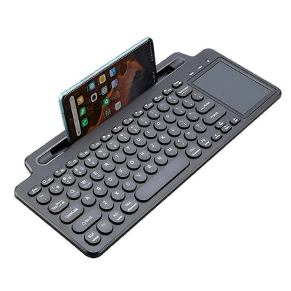 Mini Touchpad Keyboard Wireless bluetooth Keyboard with Card Slot Universal 2.4G Gamer Keypad for Windows Android IOS Tablet PC Accessories