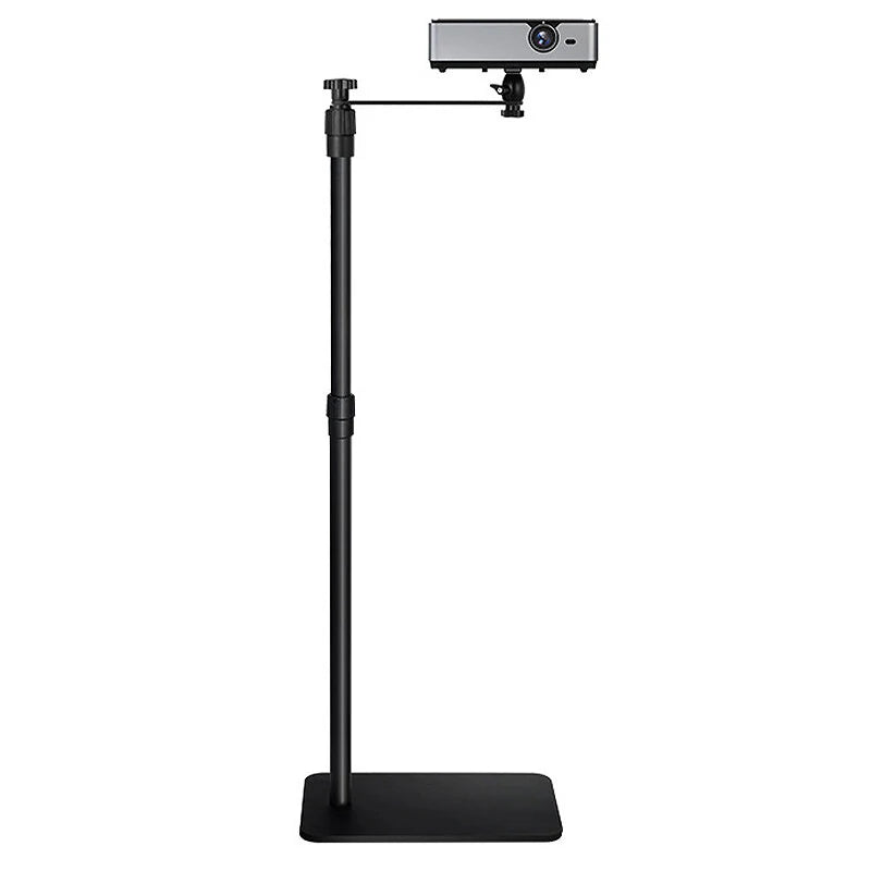 128CM Floor Projector Support Stand Metal Holder Multi-angle Adjustable Projector Bracket for Projector Film Video