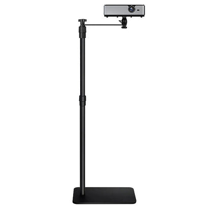 128CM Floor Projector Support Stand Metal Holder Multi-angle Adjustable Projector Bracket for Projector Film Video