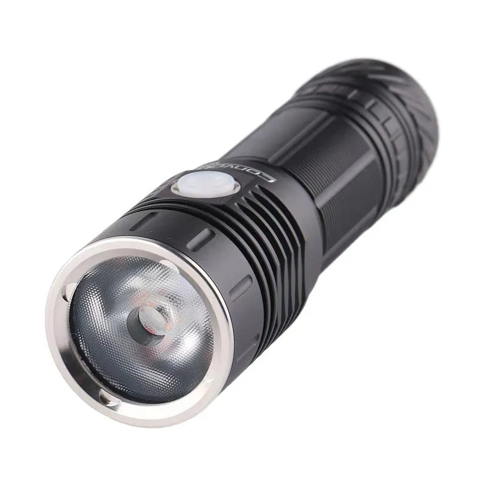 Convoy M26D P70.3 Hi R70 4000LM TIR Lens Strong Spotlight Flashlight 26800/26650 Battery Powerful LED Torch Lamp Type-c Charging Port Work Light Latarka Zaklamp Lampe