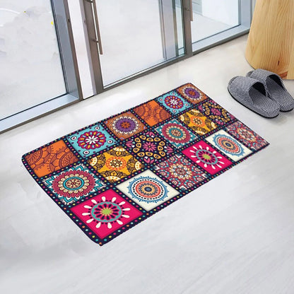 Floor Mat Rugs Non-slip Kitchen Home Bathroom Door Entrance Carpet Bohemian